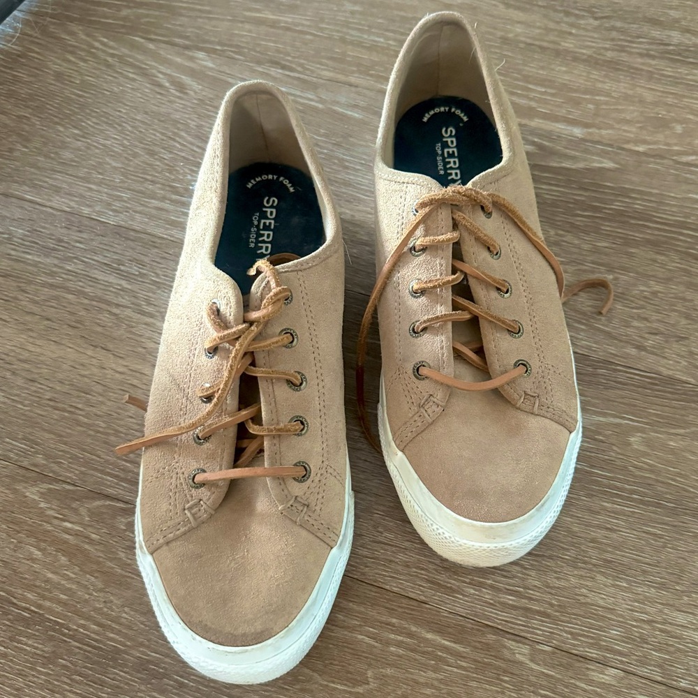 Sperry Suede Sneakers (size 10)